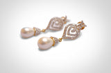 Pearl drop earrings