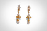 Pearl drop earrings